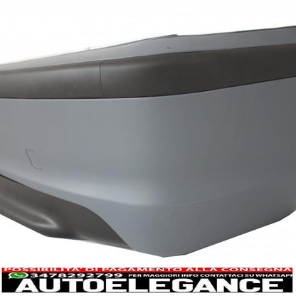 body kit with smoked fog lights suitable for bmw e46 sedan (1998-2004) model m-technik m-tech m-sport 