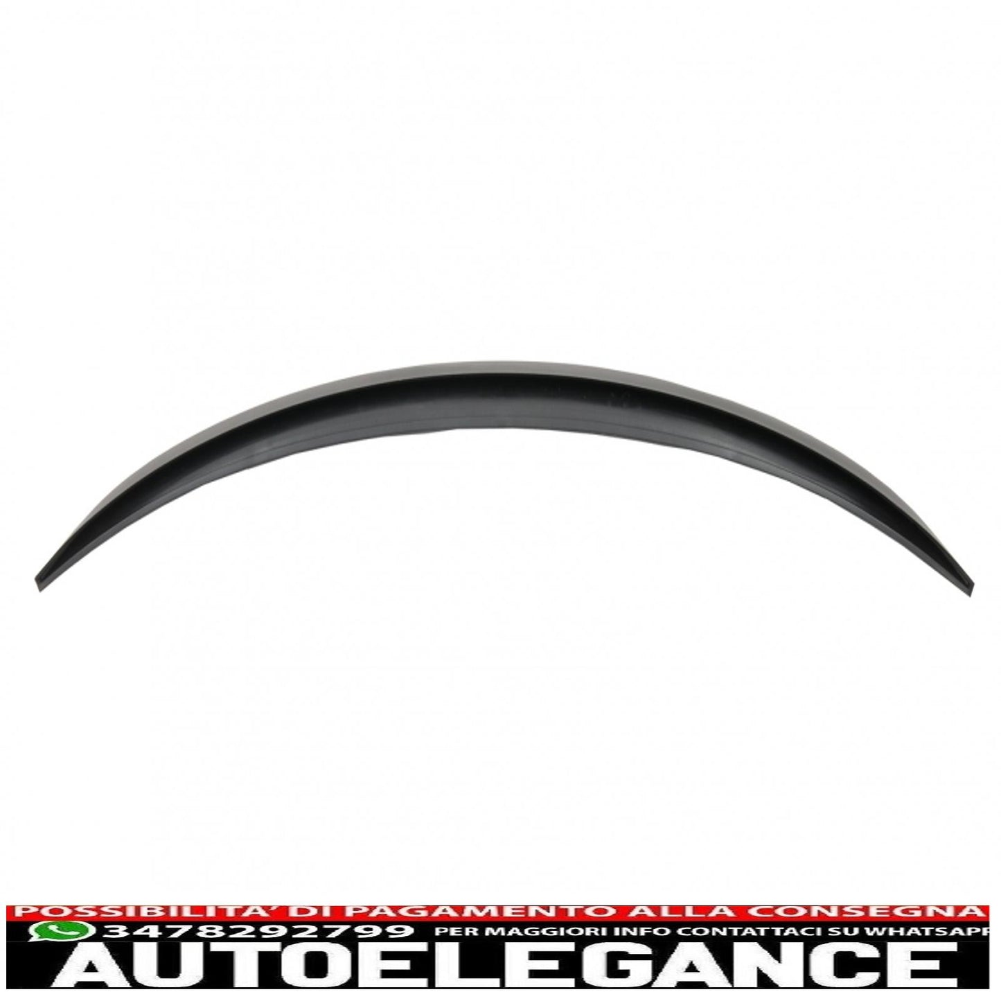 Trunk lid spoiler suitable for mercedes cla c117 w117 (2013-2018) matt black 