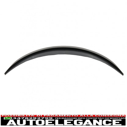 Trunk lid spoiler suitable for mercedes cla c117 w117 (2013-2018) matt black 