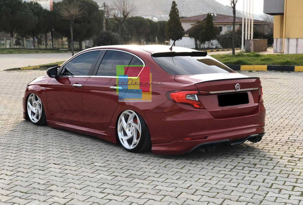 FIAT TIPO HATCHBACK SALOON SW SIDE SKIRTS SPORTS ABS UNDER DOOR. 
