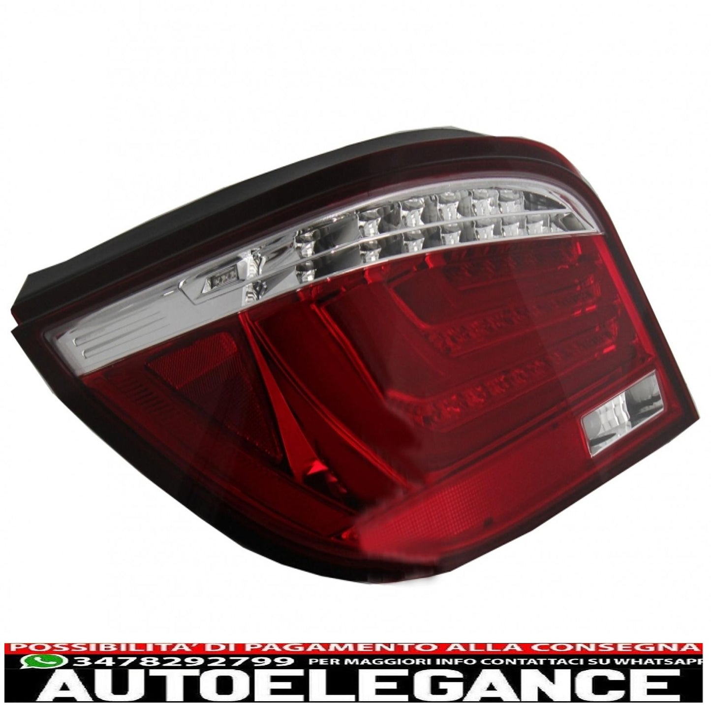 led rear lights suitable for bmw 5 series e60 (04.2003-03.2007) red white