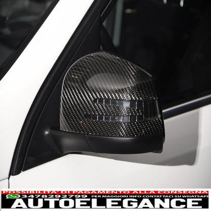 Copri specchietti adatti per mercedes w176 w246 w204 c204 s204 w117 c117 x117 w218 c218 facelift w212 s212 w207 a207 x156 x204 w221 vera fibra di carbonio AUTOELEGANCERICAMBI