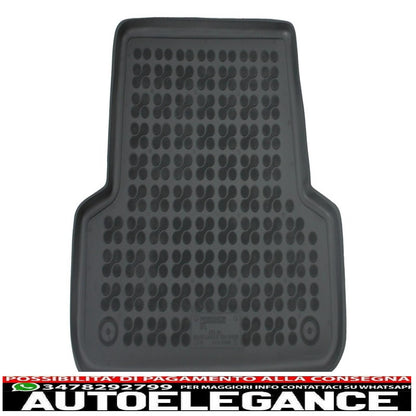 Black mat suitable for renault laguna iii 10/2007-2015