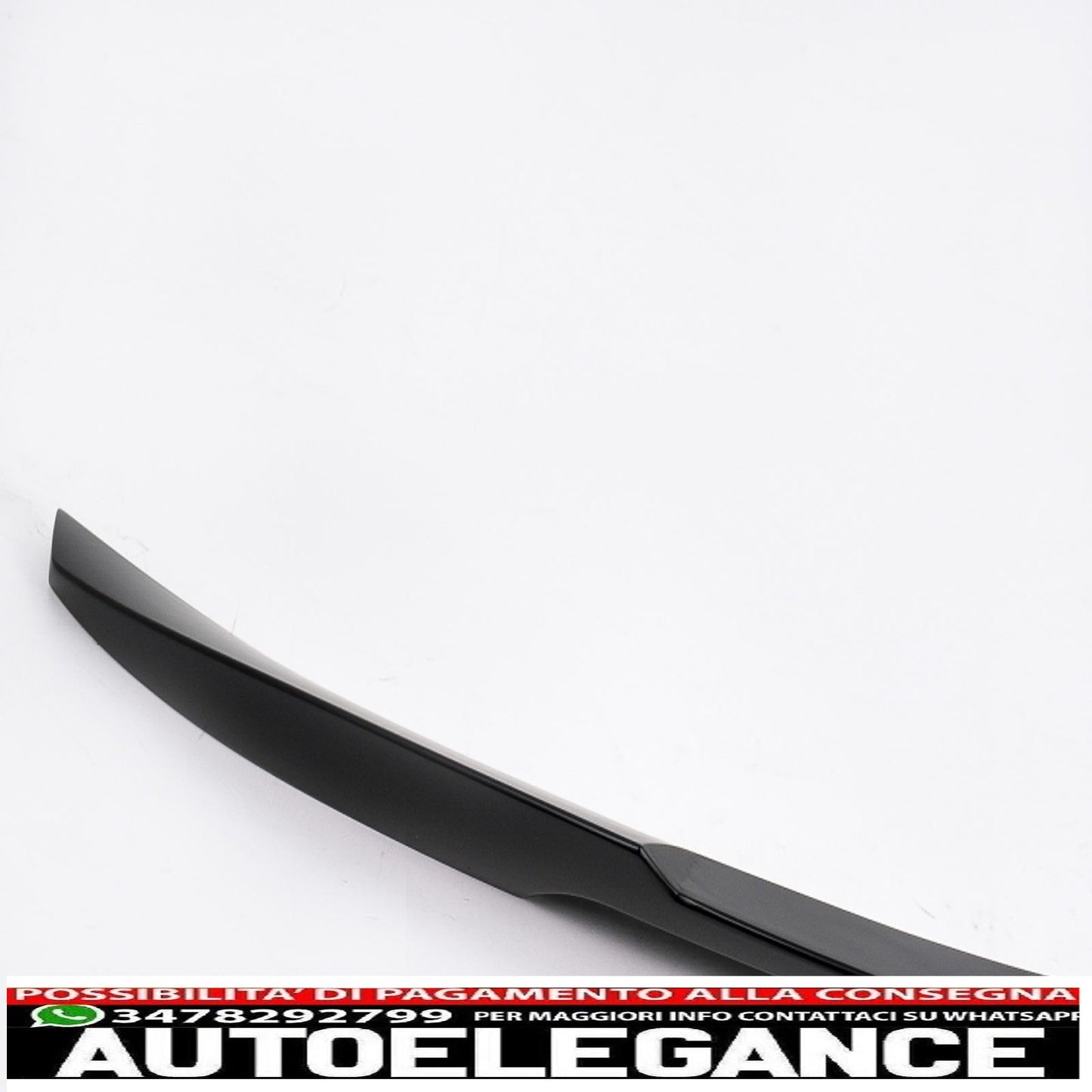 trunk spoiler suitable for bmw 4 series gran coupe f36 (2014-2019) m4 design black