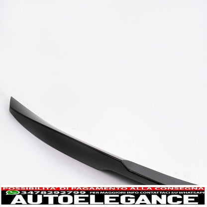 trunk spoiler suitable for bmw 4 series gran coupe f36 (2014-2019) m4 design black