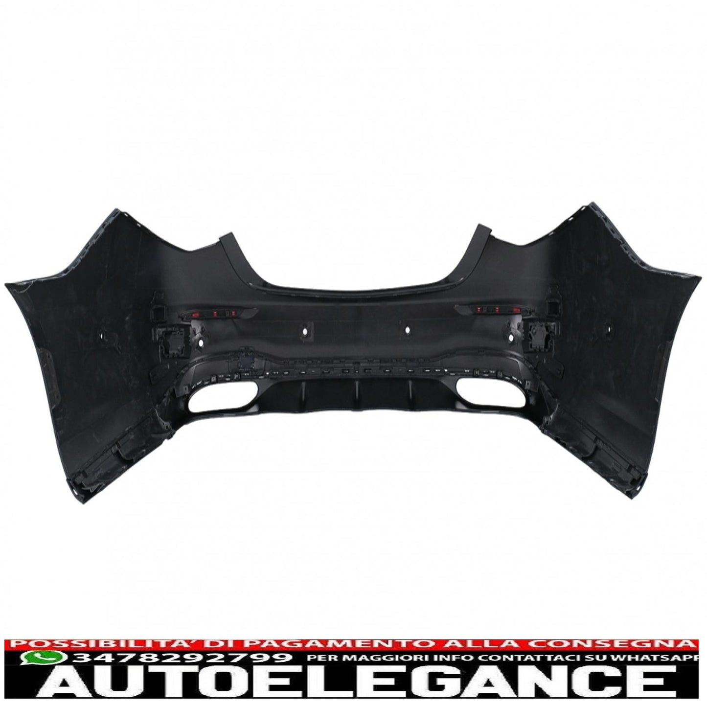 Rear bumper suitable for mercedes s class w223 v223 (2020-up) sport line design 
