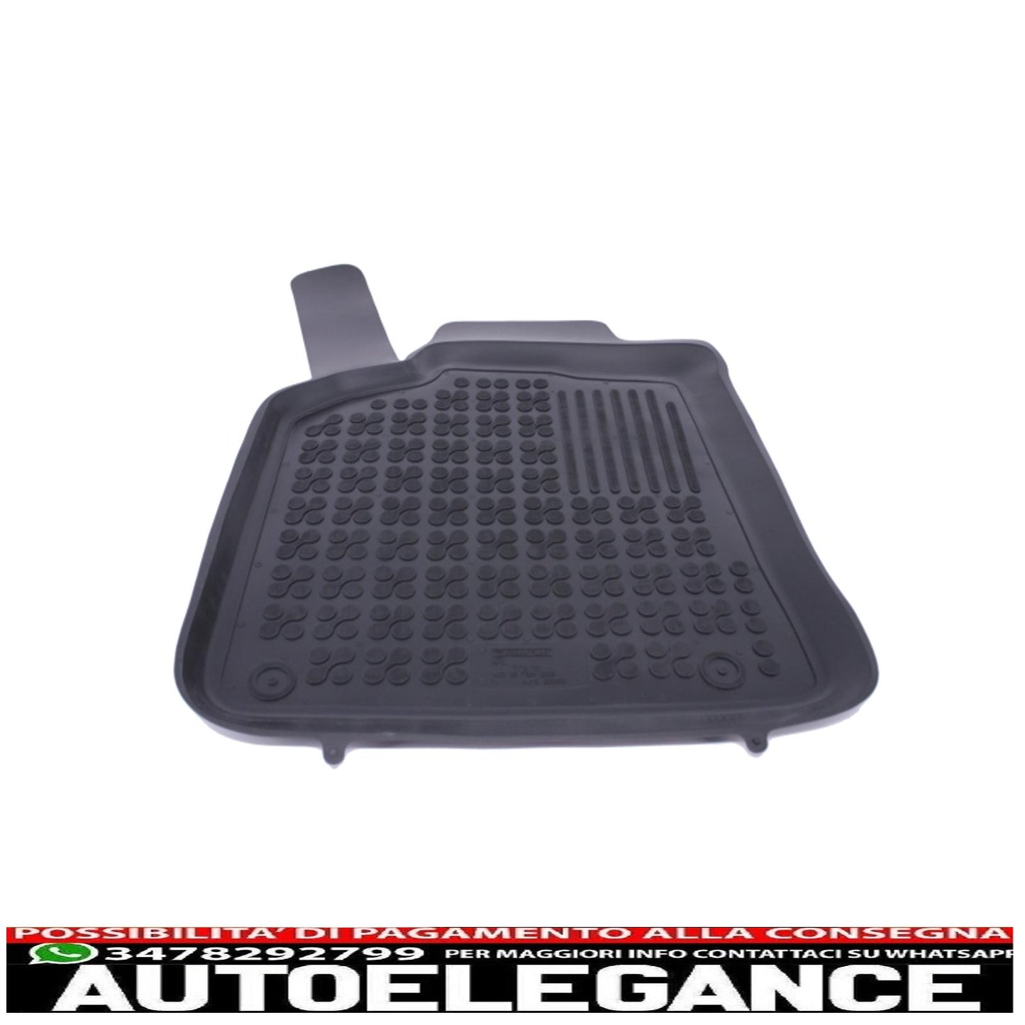 Black rubber mat suitable for audi q5 8r (2008-2017)