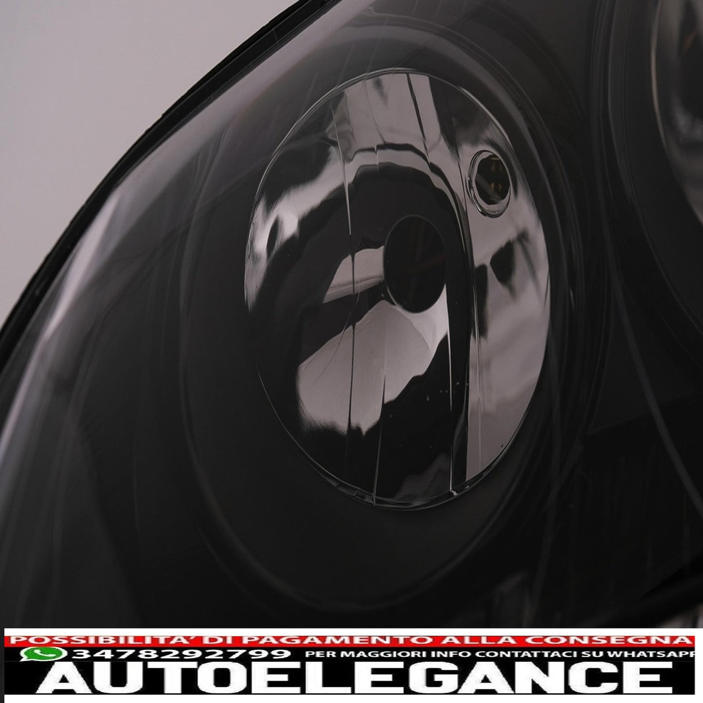 headlights suitable for vw golf 5 v (10.2003-2009) jetta (2005-2010) all black