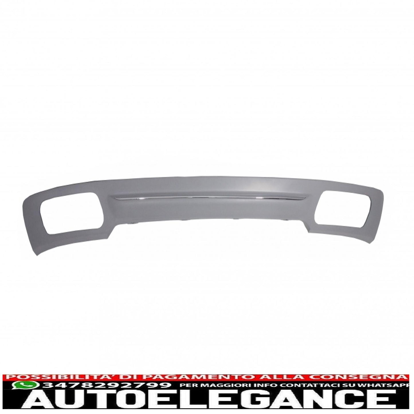 diffusore posteriore con terminale di scarico adatto per BMW F01 (2008-up) serie 7 760i design quad