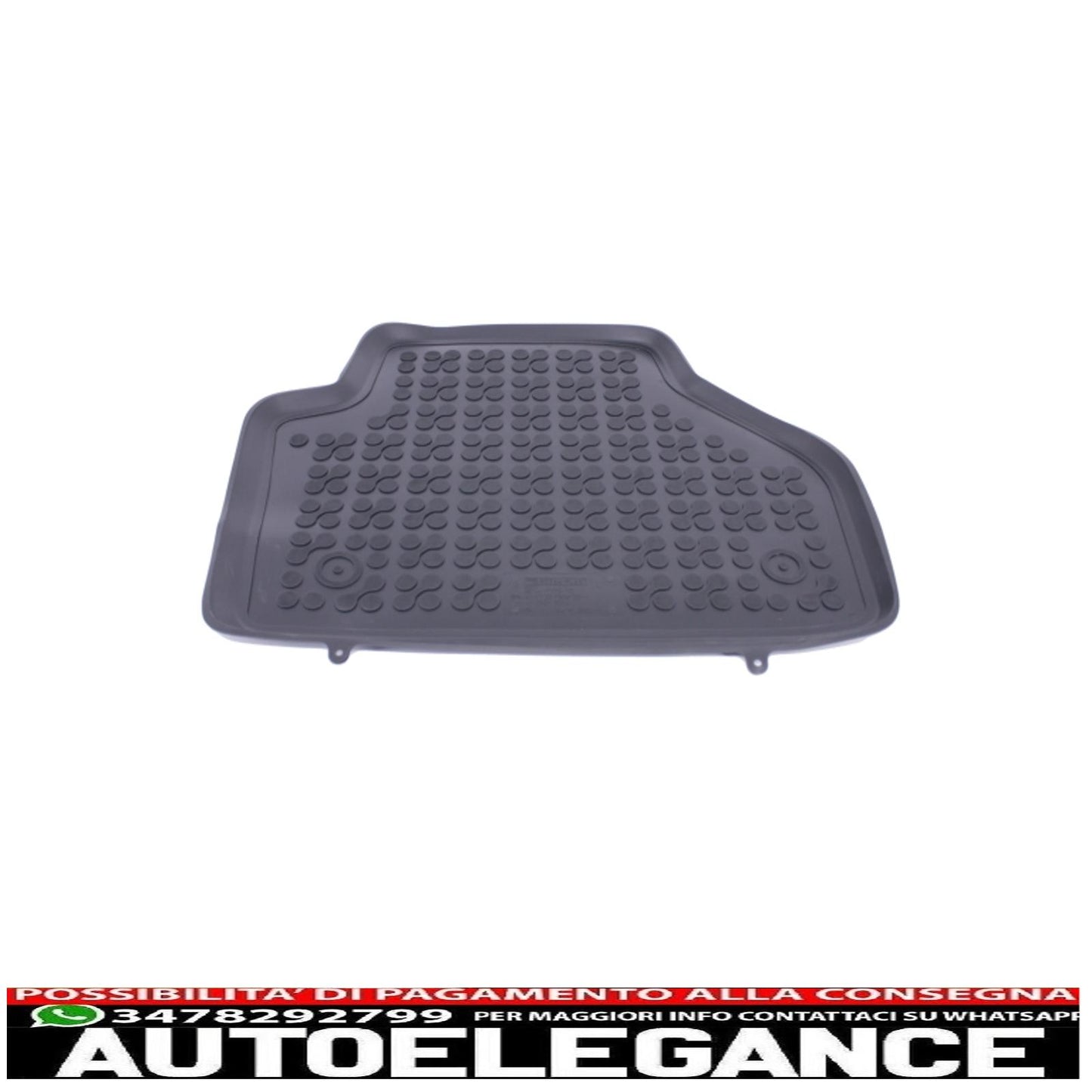 Black rubber mat suitable for bmw x3 f25 (2011-2017), x4 f26 (2014-2018)