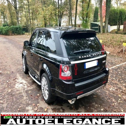 Titanium Silver Rear Boot Lid Conversion Kit Suitable for Land Range Rover Sport L320 (2005-2011) 2012 Autobiographical Restyling Style Look 