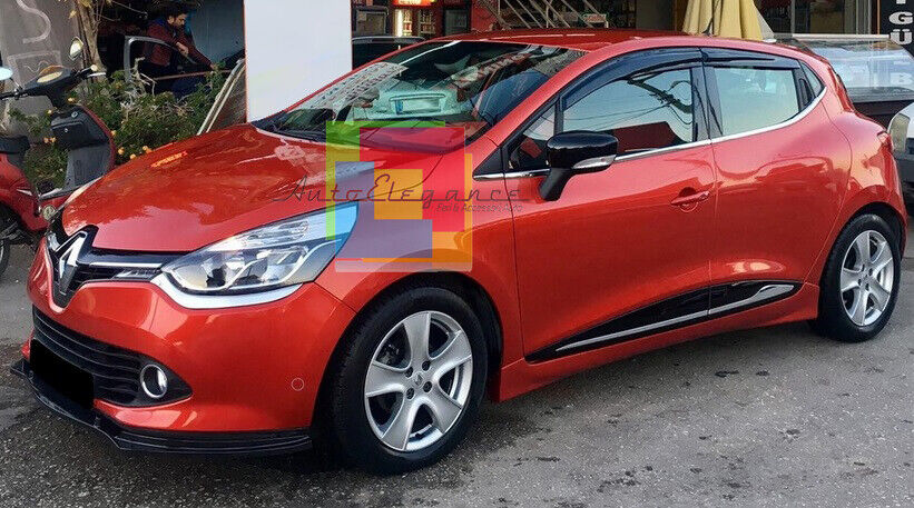 RENAULT CLIO 4 IV 2012+ 5 DOORS PAIR OF SIDE SKIRTS UNDER DOOR RS ABS -.