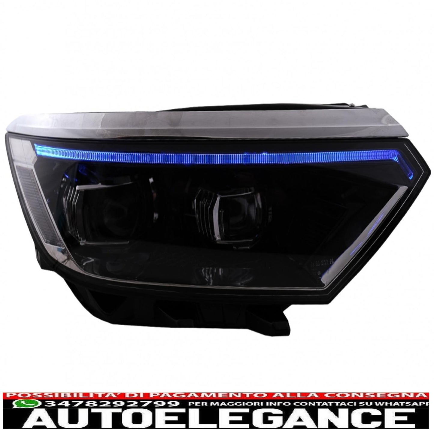 headlights suitable for vw passat b8 3g facelift (2016-2019) led look 2020 with sequential dynamic cornering lights 