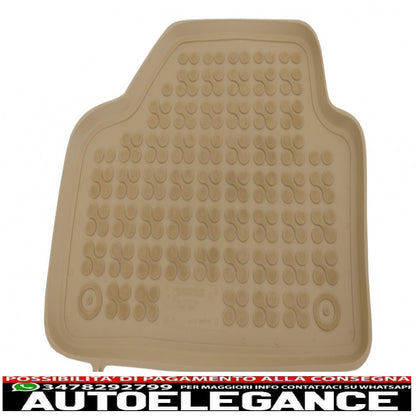 Beige rubber mat suitable for bmw x1 e84 2009-2015