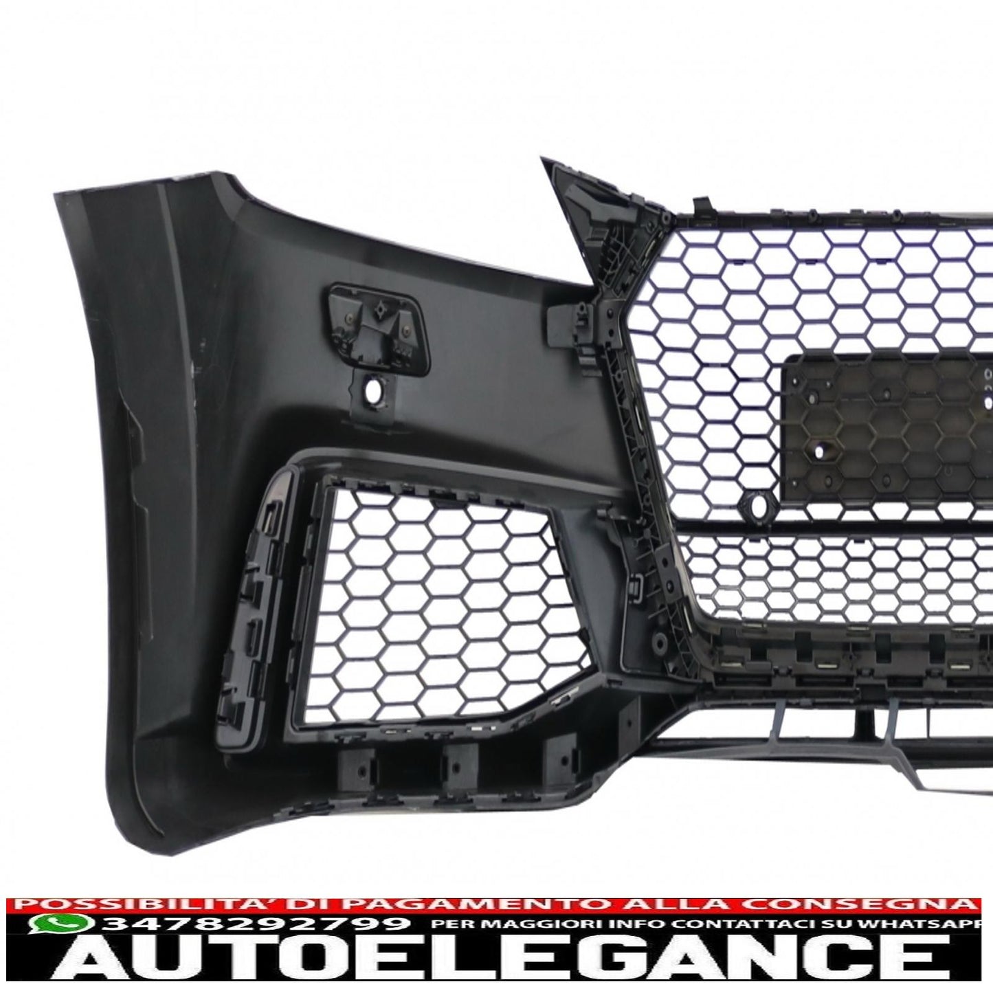 Paraurti anteriore adatto per audi tt 8s mk3 (2014-up) design rs