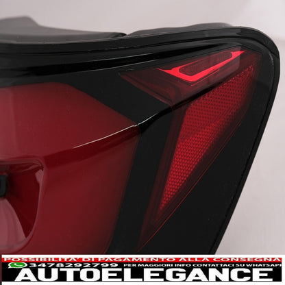 LED taillights suitable for BMW 5 Series F10 (2011-2017) with dynamic sequential cornering lights updated to LCI G30 design
