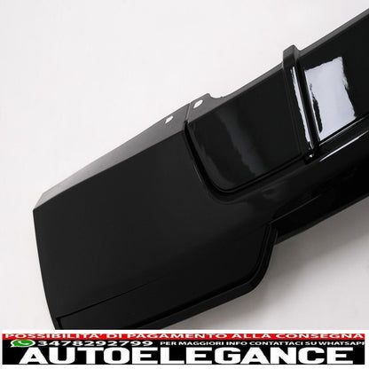 Diffusore d'aria sinistro a doppia uscita adatto per bmw serie 5 f10 f11 berlina touring (2011-2017) m-performance design nero pianoforte