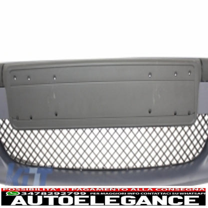 kit carrozzeria adatto per bmw serie 3 e46 4d berlina (1998-2004) design m-technik con terminali di scarico