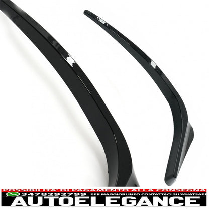 Rear Bumper Splitter Fins Fog Light Trims Fit For VW Golf 7.5 (2017-2019)