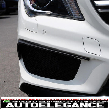 Spoiler front wings spoiler suitable for Mercedes C117 CLA-Class facelift - show original title original text spoiler front wings spoiler suitable for Mercedes C117 CLA-Class pre-facelift