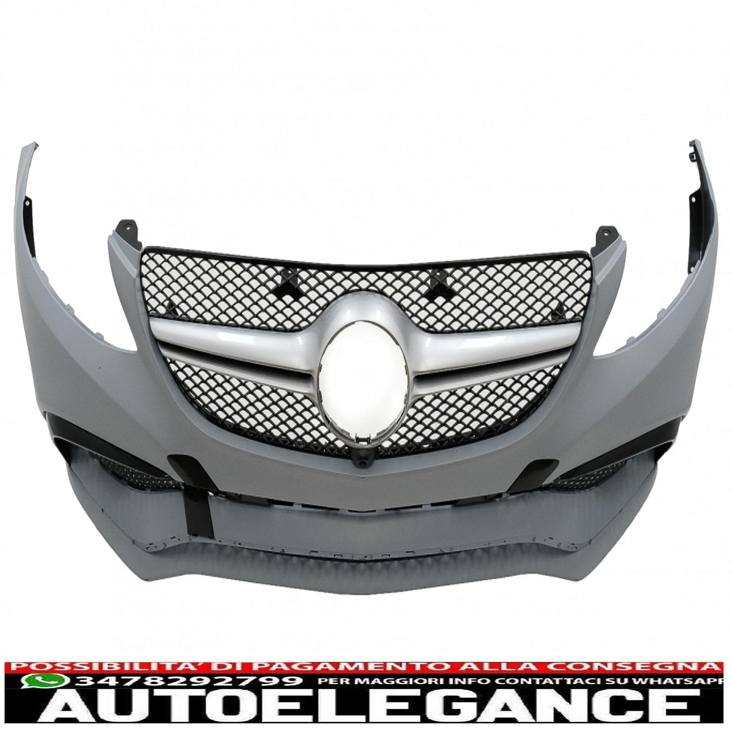 complete body kit suitable for mercedes gle coupé c292 (2015+) design all black edition 
