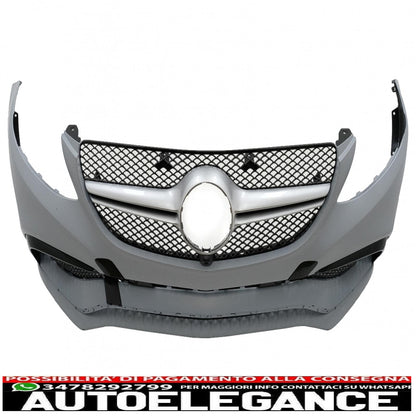 complete body kit suitable for mercedes gle coupé c292 (2015+) design all black edition 
