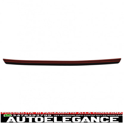 Slim trunk spoiler suitable for BMW 3 series e90 sedan (2006-2011).