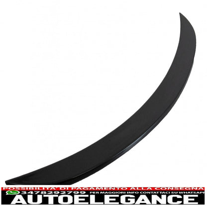 Trunk Spoiler Suitable for Mercedes GLE Coupe C292 (2015-2019) Piano Black 