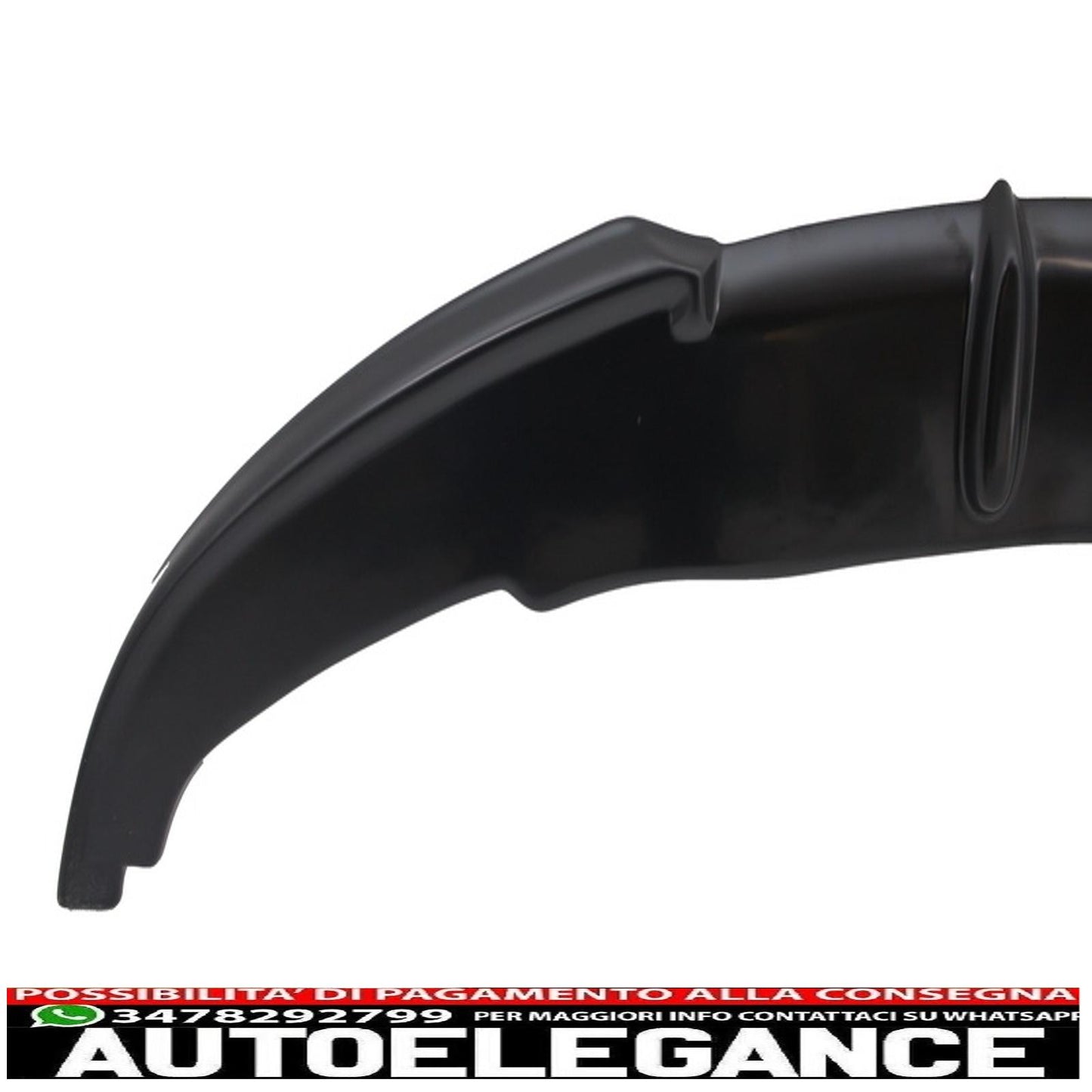 Front bumper spoiler suitable for bmw 3 series e92 coupe e93 cabrio (2006-2009) 
