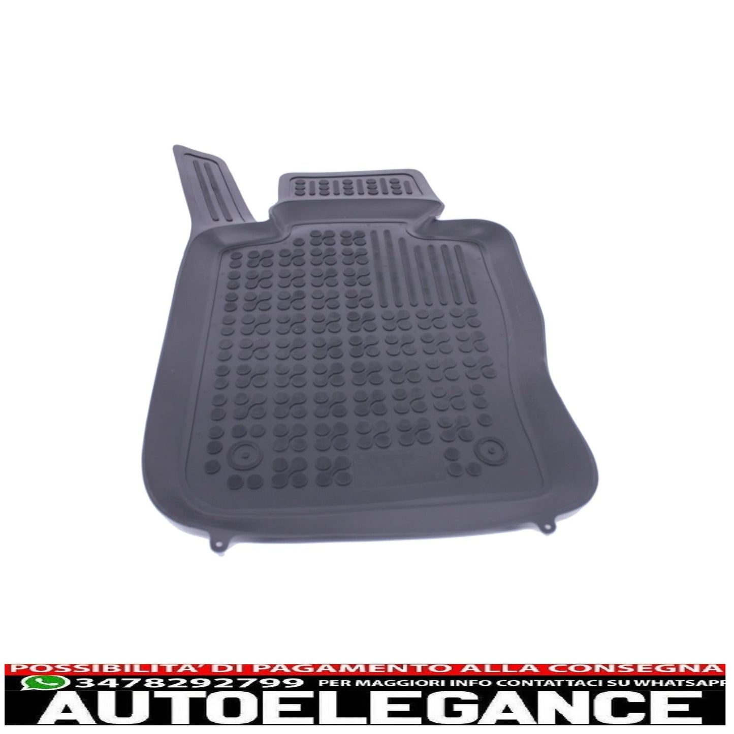 Black rubber mat suitable for bmw x1 e84 2009-2015