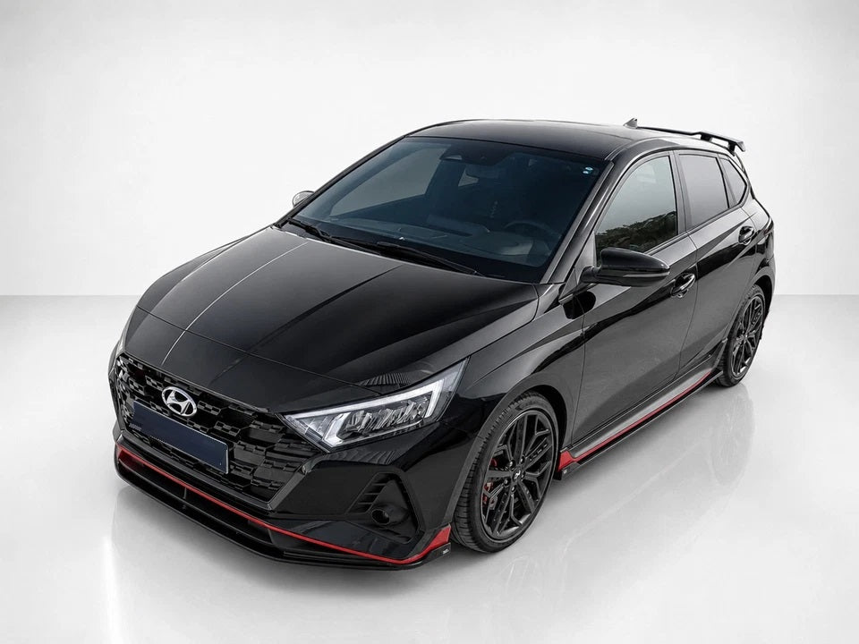 👉Splitter Anteriore Spoiler Hyundai i20 N N-Line MK3 20- Nero Lucido ABS👈