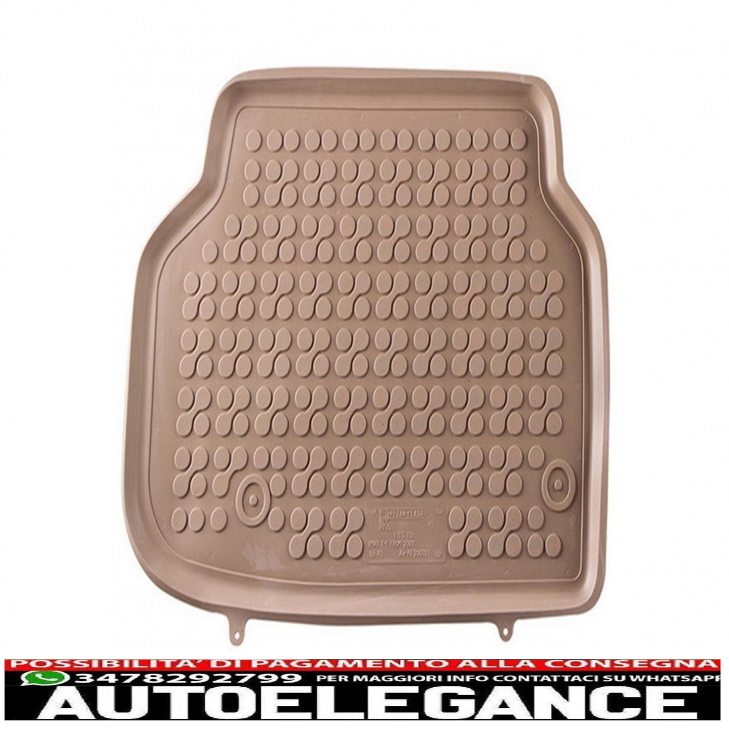 Beige floor mat suitable for bmw 7 (f01) (2008-2015) 