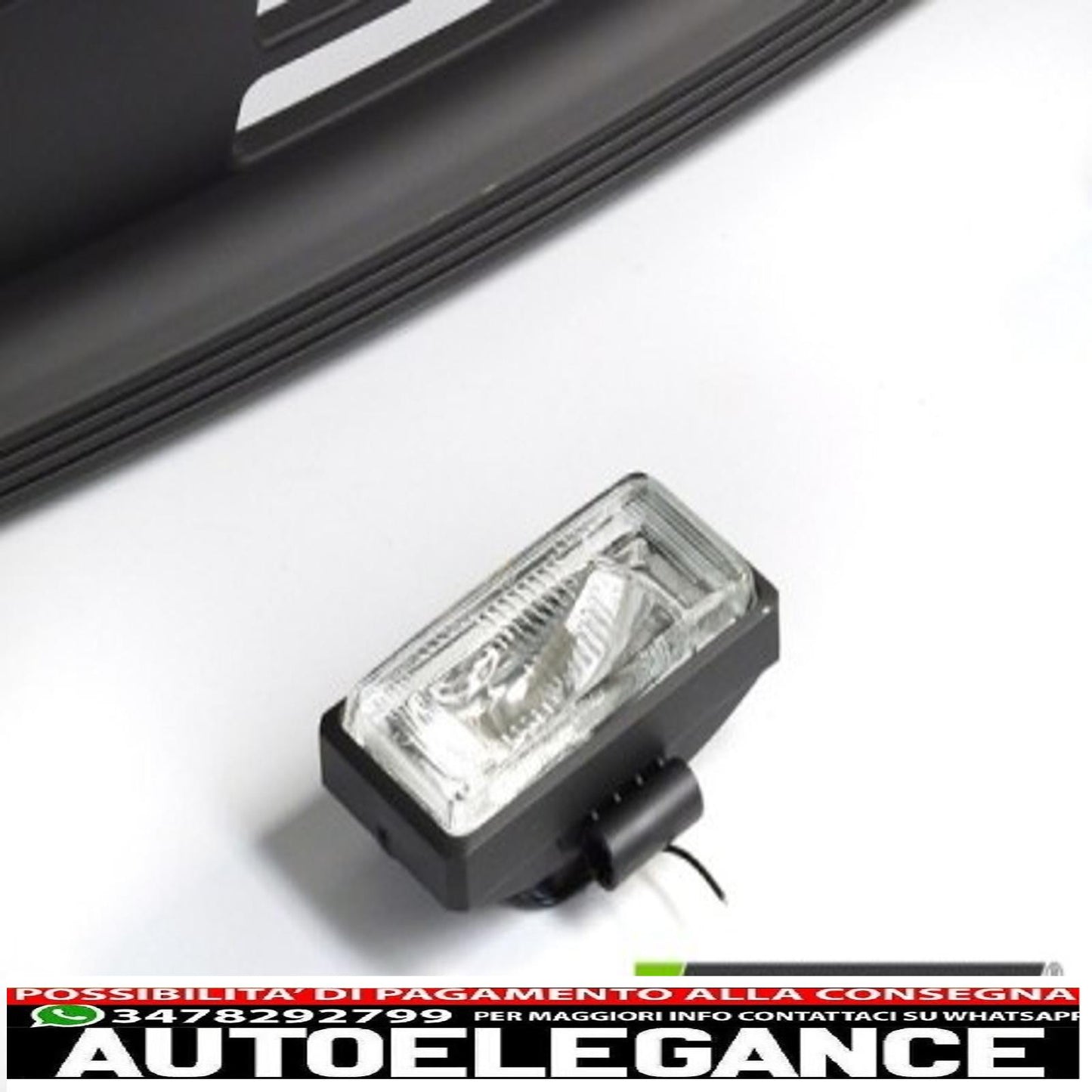 Sport Style Front Bumper + Fog Lamp For BMW E30 82-90 