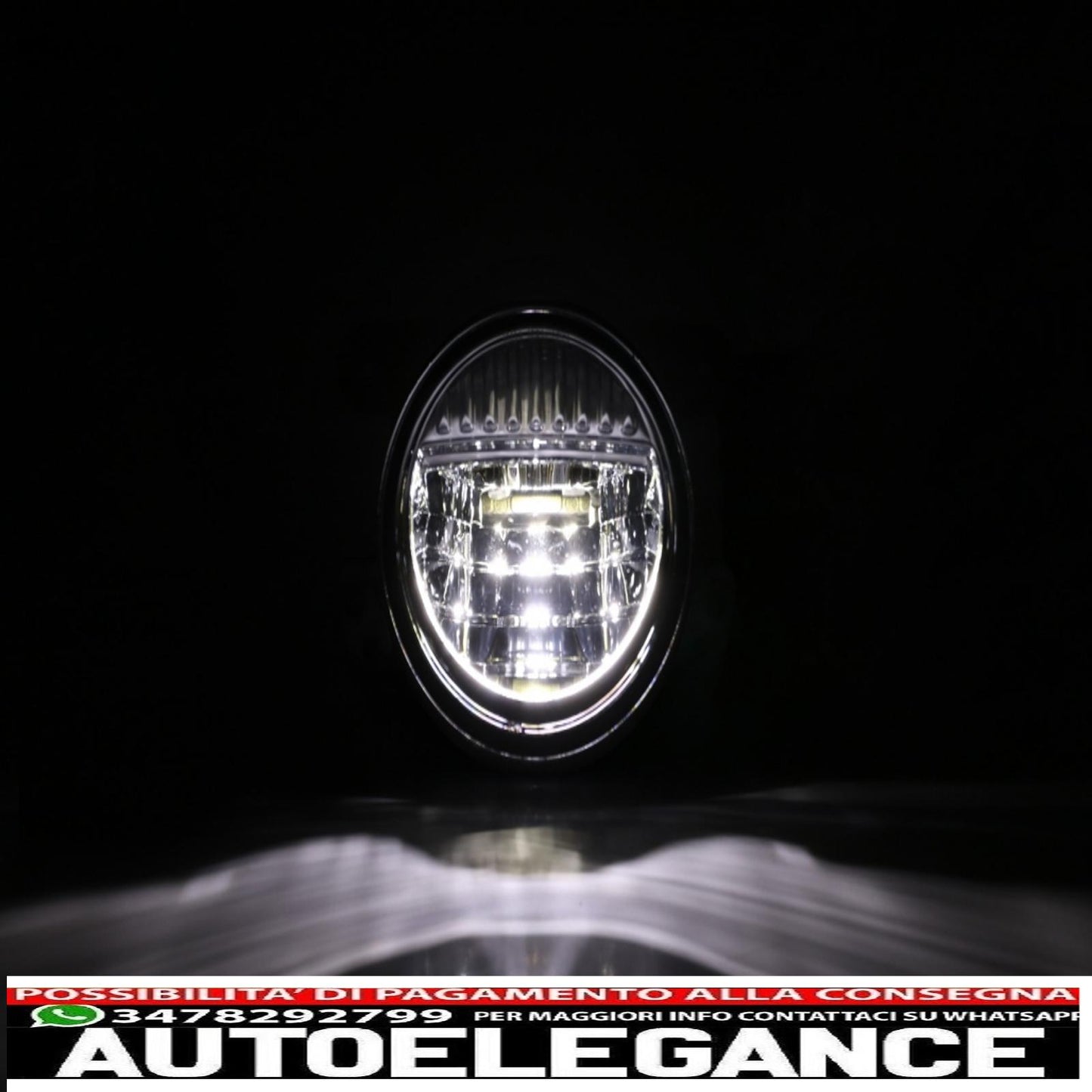 4 inch Full LED Fog Light Fit For Jeep Wrangler JK TJ JL (1996-2018)