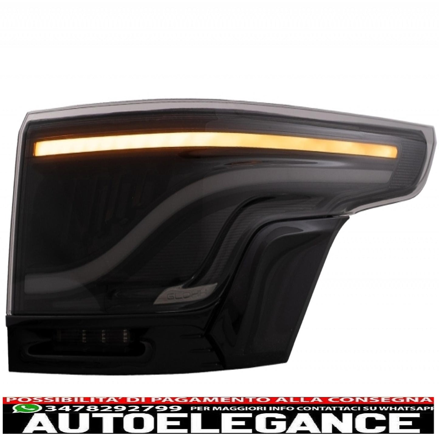 Glohh LED Light Bar Rear Lights Fit for Range Rover Sport L494 (2013-up) GL-5X Smoke with Gloss Black Finish