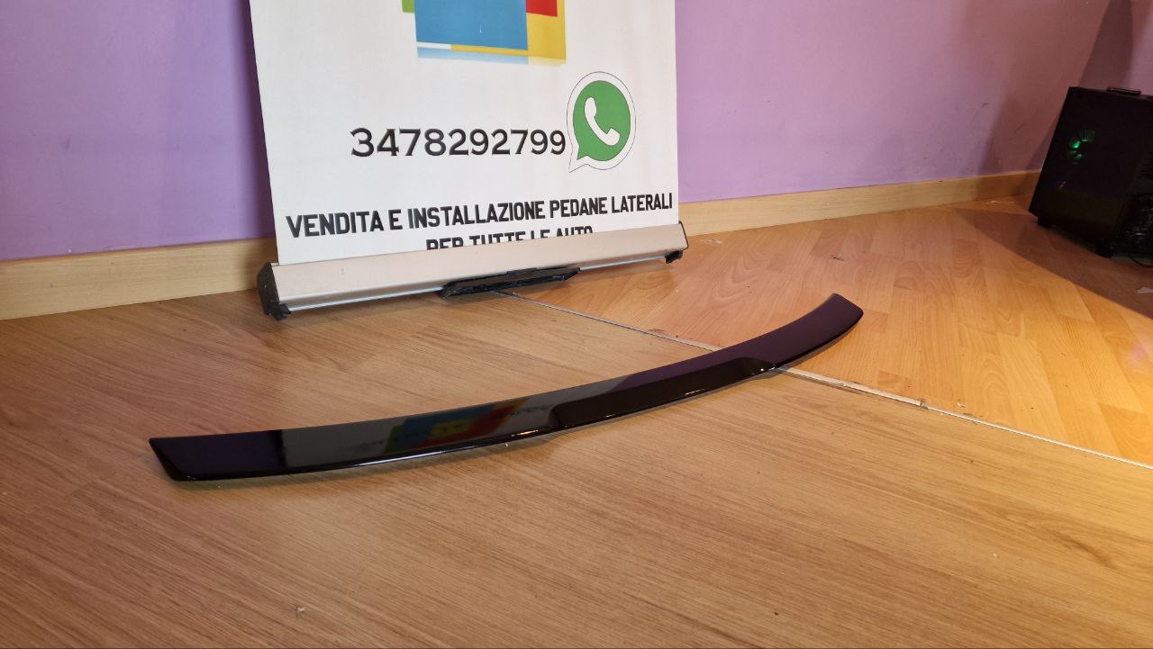 💕ART.1129 SPOILER SKODA OCTAVIA MK3 2012-2020 LOOK F80 NERO LUCIDO💕