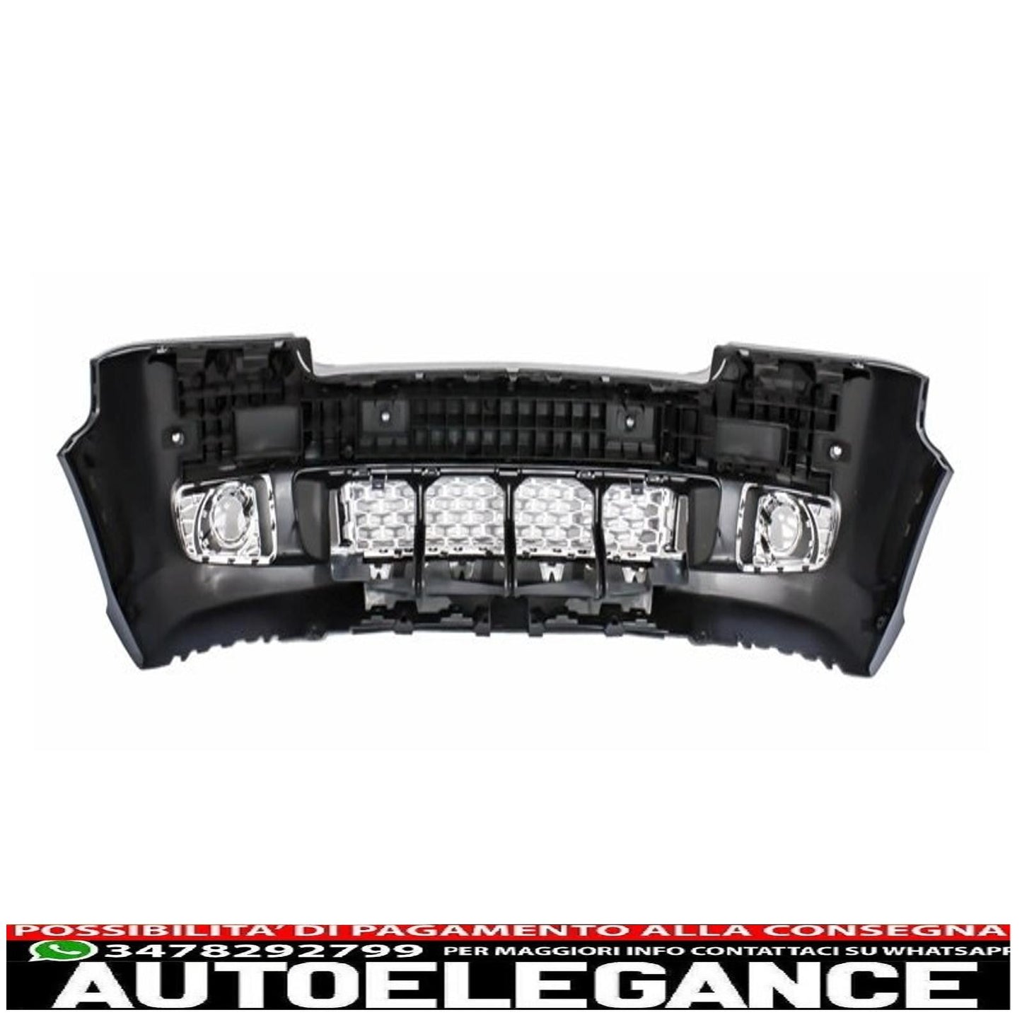 conversione completa kit carrozzeria dal design autobiografico adatto per land rover vogue l322 (2002-2009) retrofit per restyling (2010 in poi) edizione con griglia nero argento AUTOELEGANCERICAMBI