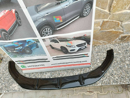 SPLITTER SUITABLE FOR VW GOLF 7 GTI 2012-2016 MAX GLOSSY BLACK SPORTY LOOK
