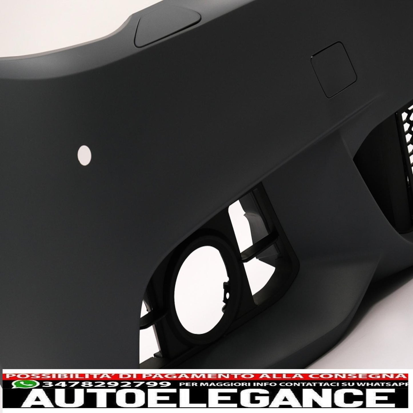 paraurti anteriore con griglie laterali adatto per bmw serie 5 f10 f11 lci berlina touring (2015-2017) design m-tech