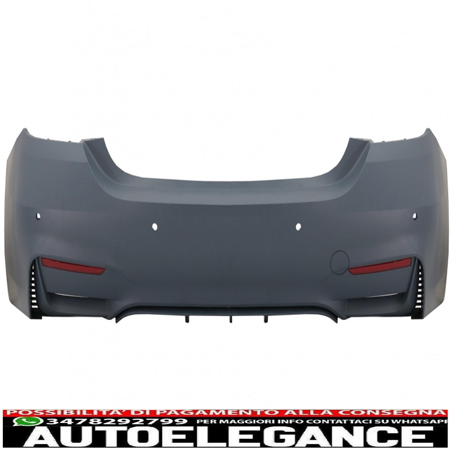 kit carrozzeria completo adatto per bmw serie 4 f32 coupé f33 cabrio (2013-2019) con terminali di scarico pianoforte nero design m4