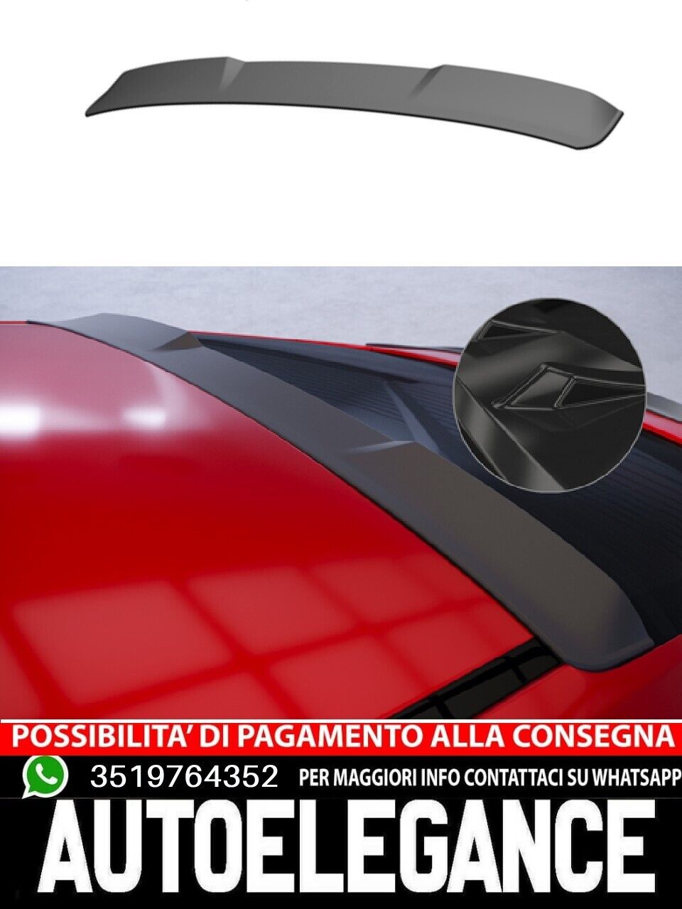 KIT ESTETICO PER Audi e-tron GT NERO LUCIDO