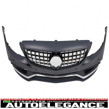 body kit suitable for mercedes c-class w205 sedan (2014-2018) gt-r design