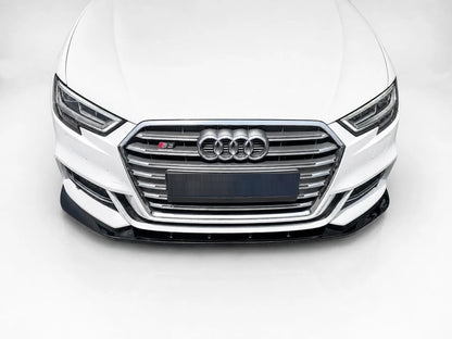 👉Splitter Anteriore per Audi S3 S-Line 8V Facelift Sportback 16-19👈