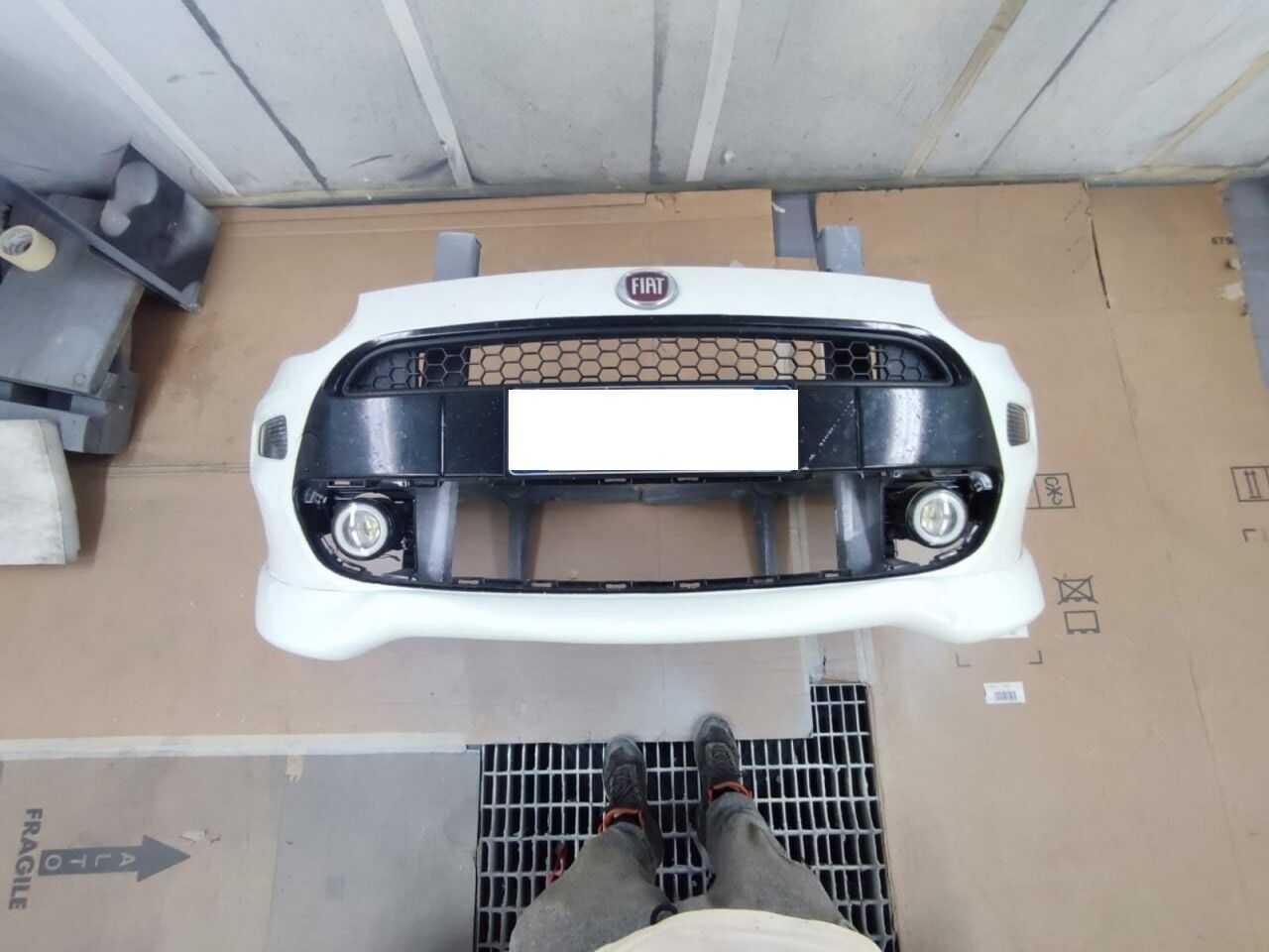 SOTTO PARAURTI ADATTI PER FIAT PUNTO EVO 2009-2012 LOOK SPORT GREZZO