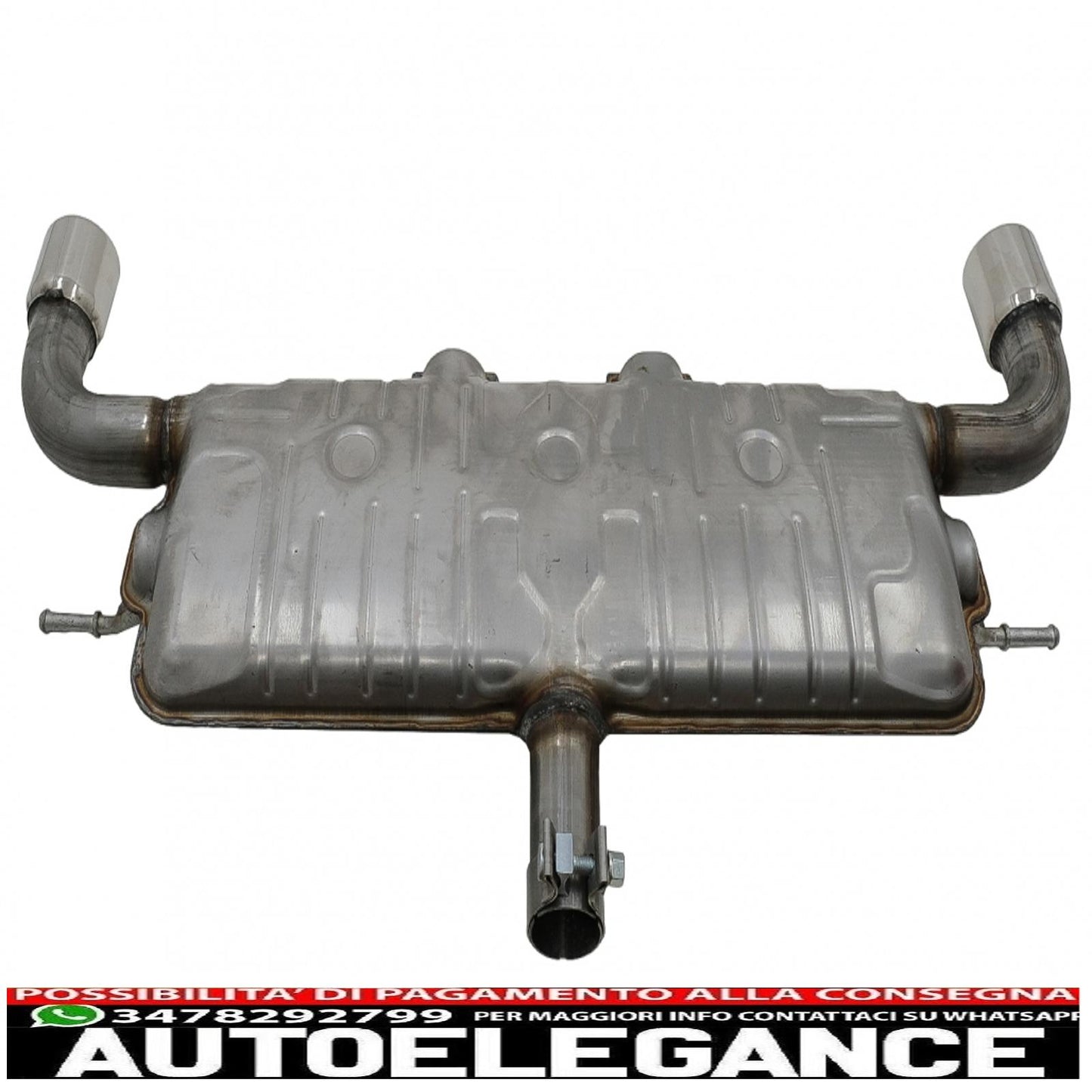 complete exhaust system suitable for vw golf 7 vii (2013-up) gti design