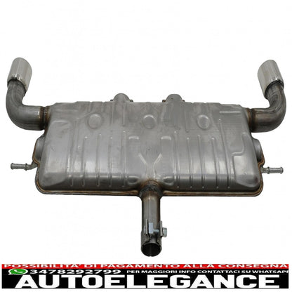 complete exhaust system suitable for vw golf 7 vii (2013-up) gti design