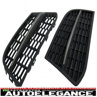 side grills suitable for bmw 5 series f10 f11 non lci lci sedan touring (2010-2017) m-performance sport m550 design