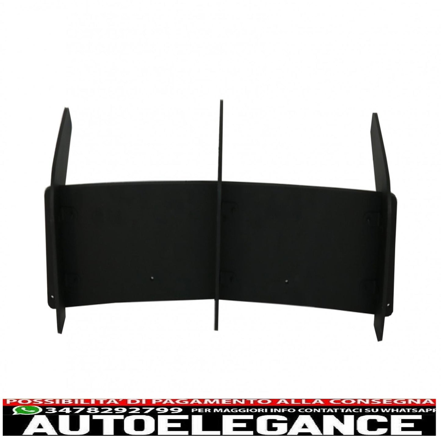 estensione paraurti posteriore per diffusore adatta a vw polo 6r gti (2011-2018)