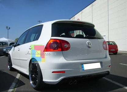 DIFFUSORE ADATTO PER VW GOLF 5 NERO LUCIDO ABS GTD GTI LOOK SPORTIVO
