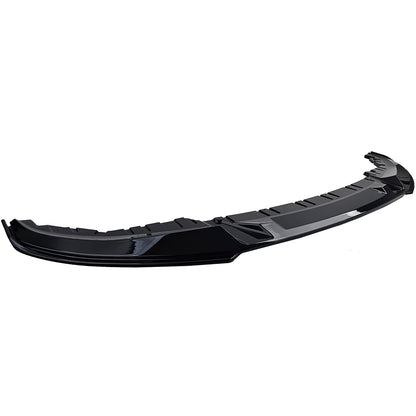 SPLITTER ANTERIORE ADATTO PER BMW SERIE 4 G26 GRAND COUPE' LOOK NERO LUCIDO